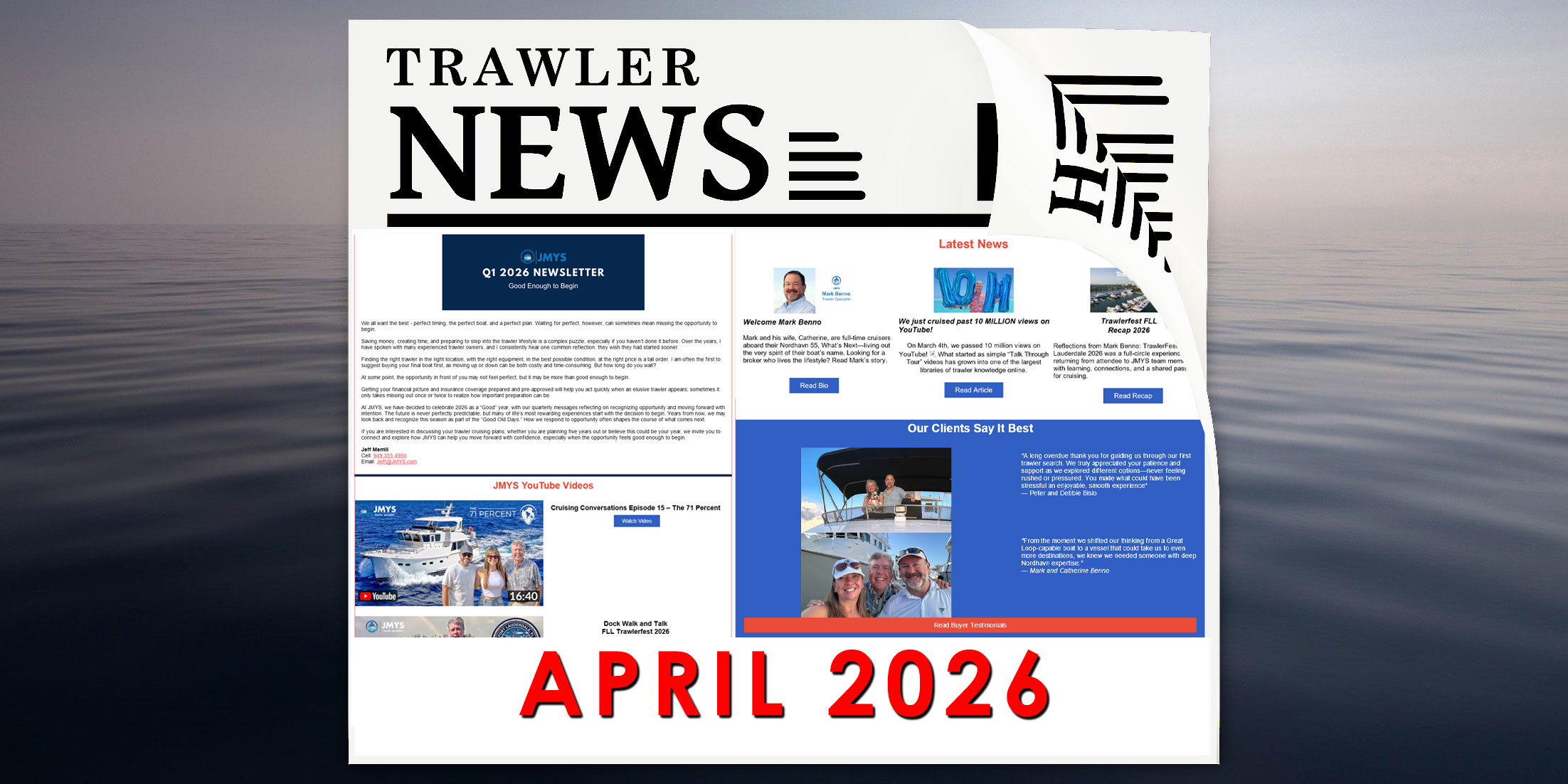 Newsletter: Good Enough to Begin