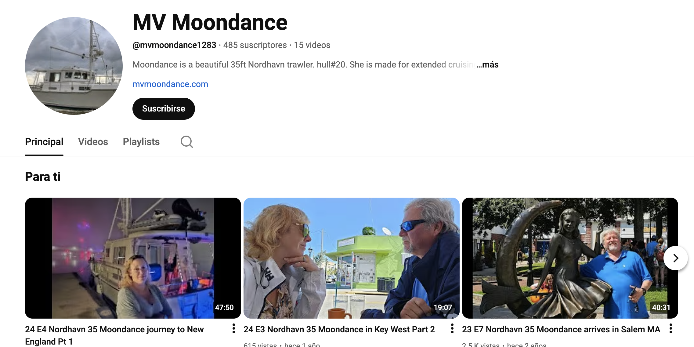 Client Spotlight: Nordhavn 35 Moondance