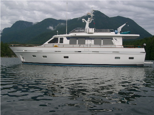Ocean Bound — 60′ LONG RANGE CRUISER OCEAN BOUND underway