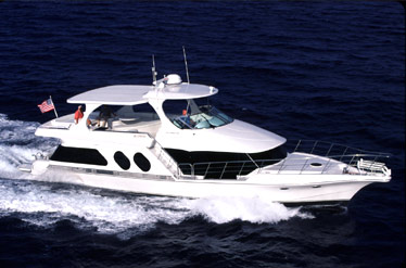 Marx & Sparx — 58′ BLUEWATER MARX & SPARX underway