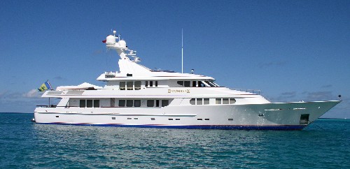 Daybreak — 153′ FEADSHIP DAYBREAK at anchor