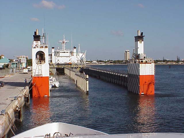 DOCKWISE prepped for loading